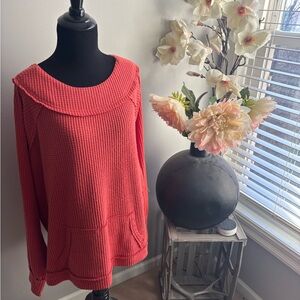 Cozy Red Women's Sweater